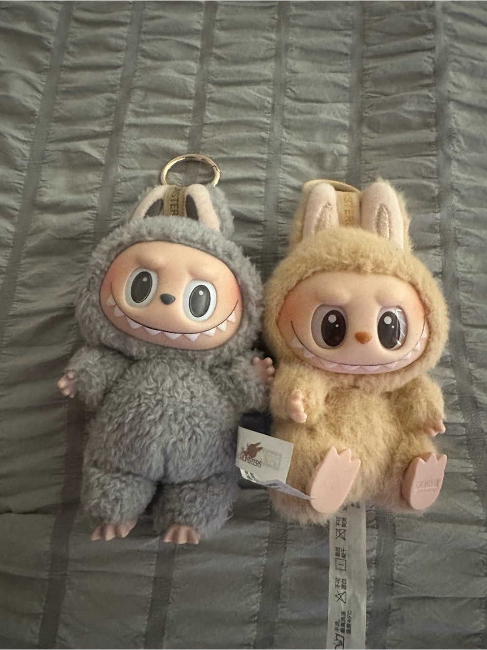 POP MART MONSTER BUNNY KEYCHAINS:)